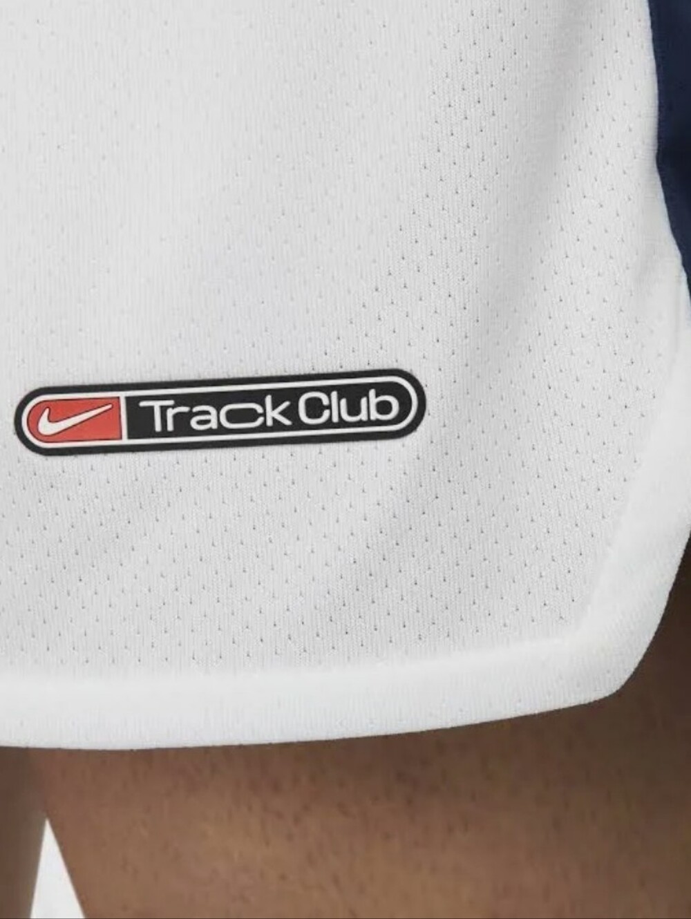 Nike Dri-FIT Track Club 5” Running Shorts Men’s Large White Navy NWT